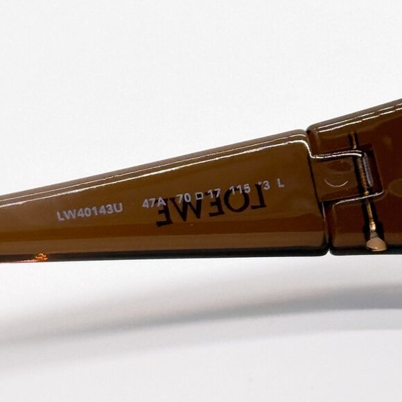 NEW LOEWE LW40143U 47A BROWN GREY UNISEX SUNGLASSES LOEWE - Picture 11 of 14